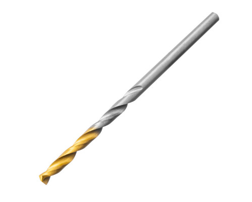 Набор сверл по металлу, 1-13 мм, Р6М5-TiN, Golden Tip, 25 шт Denzel (723009)