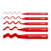 Маркер-краска клиновидный МК-800 красный, 2-8 мм ЗУБР 06327-3