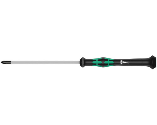 Отвёртка крестовая прецизионная PH 00 x 40 мм Kraftform Micro серия 2050 PH Wera WE-118019