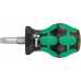 Отвёртка короткая шлицевая 1 x 5.5 x 25 мм SL Stubby серия 335 Wera WE-008842