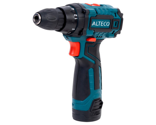 Аккумуляторная дрель шуруповёрт CD 1210.1 Li X2 ALTECO, шт