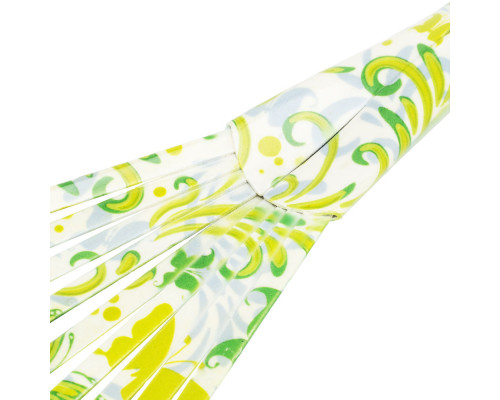 Грабли веерные 9 - зубые, 130 х 415 мм, стальные, пластиковая рукоятка, Flower Green, Palisad (620425)