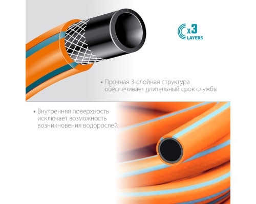 Поливочный шланг FLEX 3, 3/4