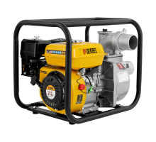 Мотопомпа бензиновая для чистой воды PX-80, 7 л.с, 3, 1000 л/мин, глубина 8 м, напор 30 м Denzel (99202)