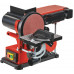 Станок шлифовальный Einhell TC-US 380, 380Вт, круг 150мм(шкурка), лента 100х914мм,стол,угл.упор (4419257)
