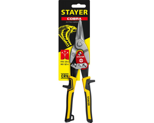 Ножницы по металлу Cobra, 250 мм, прямые STAYER 23055-S_z01