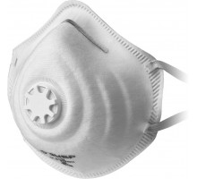 Полумаска фильтрующая ФК-80 коническая, с клапаном выдоха, класс защиты FFP1 ЗУБР 11163_z01