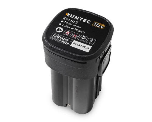 Батарея аккумуляторная PRO 16В, 2Ач RUNTEC RT-LB12
