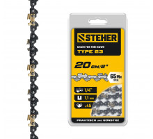 STEHER тип 23, 20 см, шаг 1/4?, паз 1.1 мм, 45 звеньев, цепь (75323-20)