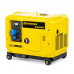 Генератор диз. CHAMPION DG6501ES+ATS (5/5,5кВт 8,9лс 16л 12V 160кг эл.стартер,колеса,счетчик,кожух) (DG6501ES)