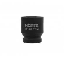 Головка торцевая сменная ударная 6-гранная (Cr-Mo) 26 1/2 L=40 мм HORTZ