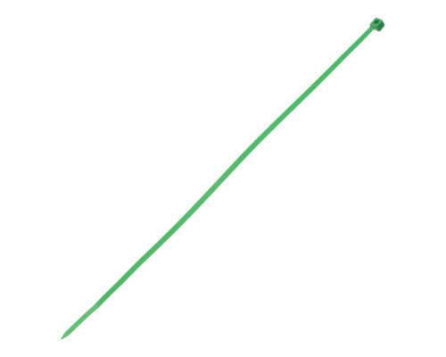Хомуты, 250 x 3.6 мм, пластиковые, зеленые, 100 шт Сибртех (45513)
