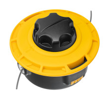 Катушка триммер. полуавтомат. легкая заправка гайка М10 М10 М8, лев.,шаг 1,0 1,25мм Denzel (96392)