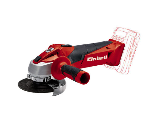 Шлифмашина угловая акк. Einhell PXC TC-AG 18/115 Li, 115мм,защ.от перегрузки, без АКК и ЗУ (4431130)