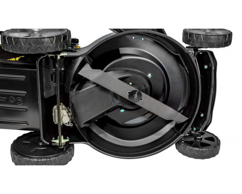 Газонокосилка CHAMPION LM5344 (PRO 4,4кВт привод 525мм 65л 25-75мм 1рычаг/6, 38кг 4в1) (LM5344)