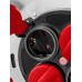 KRAFTOOL K-325, КГ, 3 х 2.5 мм2, 50 м, 4000 Вт, IP44, силовой удлинитель на стальной катушке (55086-50)