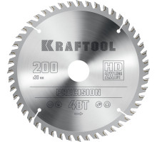 Пильный диск по дереву Precision, 200 х 30 мм, 48Т KRAFTOOL 36952-200-30