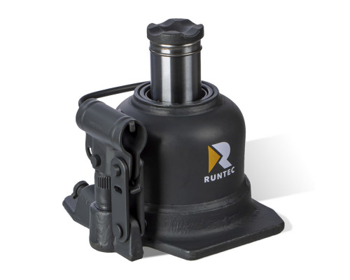 Домкрат бутылочный двухштоковый профессиональный 10 т, 125-225 мм RUNTEC RT-WJ10