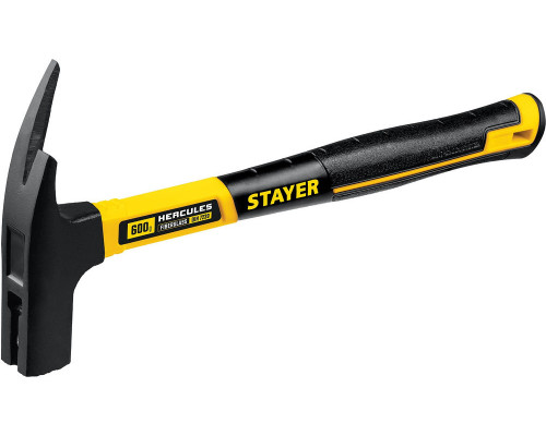 Молоток кровельщика Hercules, 600 г, с фиберглассовой рукояткой STAYER Professional 20201_z01