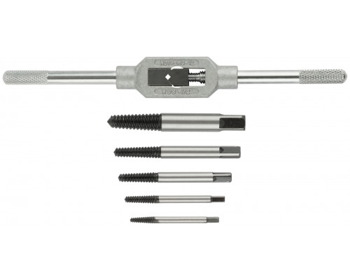 Набор экстракторов 5 шт., с метчикодержателем (36434)