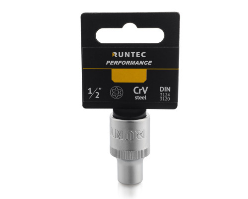 RUNTEC RT-H12SE10 Головка торцевая RUNTEC CrV, E-профиль, 1/2