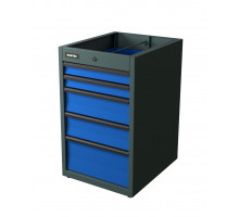Тумба с 5-ю ящиками синий RUNTEC TI5-7016-5005