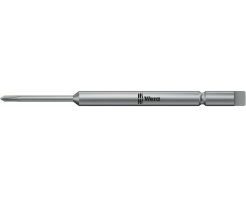 Бита PH 000 x 44 мм сверхтвёрдая под азиатские винты 4 мм Halfmoon серия 851/9 C J PH Wera WE-134605