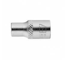 Головка торцевая 1/4, Е7, CrV Stels (13866)
