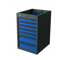 Тумба с 7-ю ящиками синий RUNTEC TI7-7016-5005