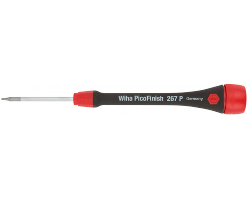 Отвертка для точных работ PICOFINISH, CrMo сталь, матовое хромирование Т3 х 40 мм, WIHA, 53333
