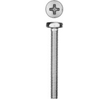 Винт с полусферической головкой M4?30 мм DIN 7985 кл. пр. 4.8 цинк 10 шт ЗУБР 303156-04-030