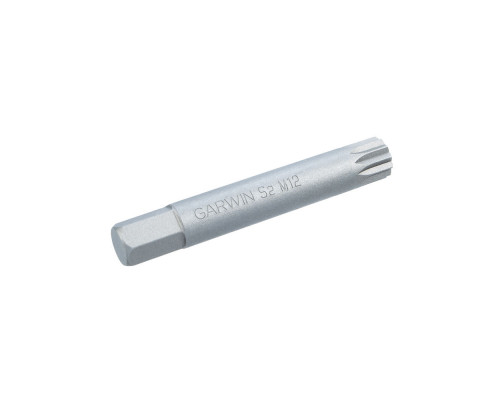 Бита, с шестигранным хвостовиком, 10 мм, M12, 75 мм, 1 шт, GARWIN PRO, 631055-M12