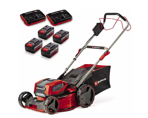 Газонокосилка акк Einhell PXC GP-CM 36/47 S Li BL, 2х18В,самоходная,4x4Aч+2хTwincharger,9c,25-80мм (3413310)