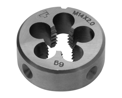 Плашка М14 х 2 мм Сибртех