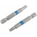 Биты стальные, 2 шт., CUTOP Profi, TORX T25, 50 мм (83-661)