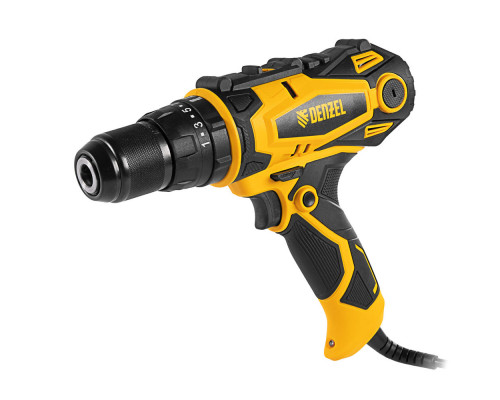 Дрель-шуруповерт сетевая ударная ISD-300-13 Denzel (26211)
