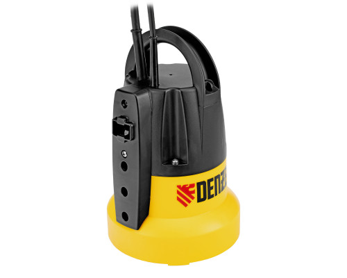 Дренажный насос DP500E, 500 Вт, подъем 7 м, 7000 л/ч Denzel (97218)