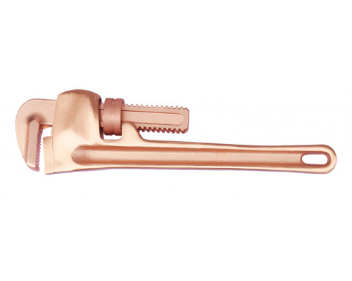 Ключ трубный американский 60x450 искробезопасный сплав BeCu 131-1010, HORTZ