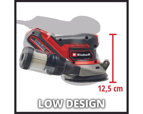 Шлифмашина эксцентриковая Einhell PXC TP-RS 18/32 Li BL, 18В,125мм,3.2мм,без АКК и ЗУ (4462020)