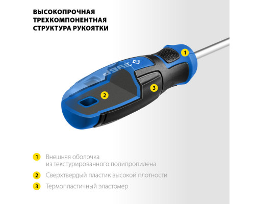 Набор отверток 6 предм. Профессионал ЗУБР 25239