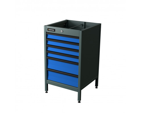 Тумба с 6-ю ящиками синий RUNTEC TS6-7016-5005