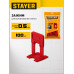 STAYER СВП TileFix, 0,5 мм, 100 шт, система выравнивания плитки ?ворота? (33844-100)