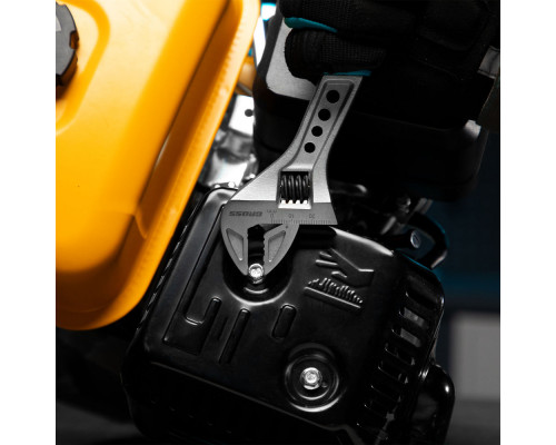 Ключ разводной, 200 мм, CrV, двухкомпонентная ручка Gross