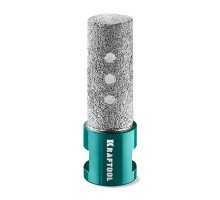 Вакуумная алмазная фреза пальчиковая VS DIAMOND, d 20 мм (М14, 50 мм) KRAFTOOL 29810-20