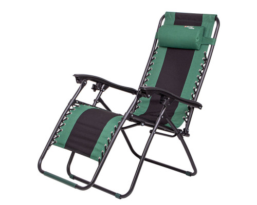 Кресло-шезлонг складное, многопозиционное 160 х 63.5 х 109 cм Camping Palisad (69606)