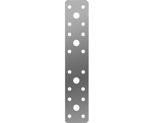 Крепежная пластина КП-2.0, 180 x 35 x 2 мм, цинк ЗУБР 310236-180-35
