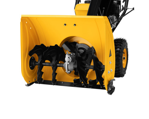 Бензиновая снегоуборочная машина SBM 610, 212 cc, ручной старт, фара Denzel (97653)