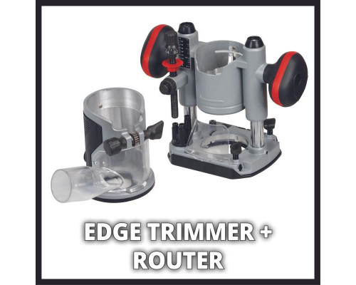 Фрезер аккумуляторный Einhell PXC TP-RO 18 Set Li BL,18В,10-30 т/мин,цанга 6/8 мм+1акк.4 Ач+ЗУ 3А (4350410SET)