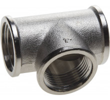 GENERAL FITTINGS внутренняя резьба 1?, никель, тройник (51052-1)