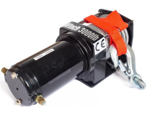 Лебедка (1361 кг/13,5 м) автомобильная TOR 12 V P3000-1A (114303)
